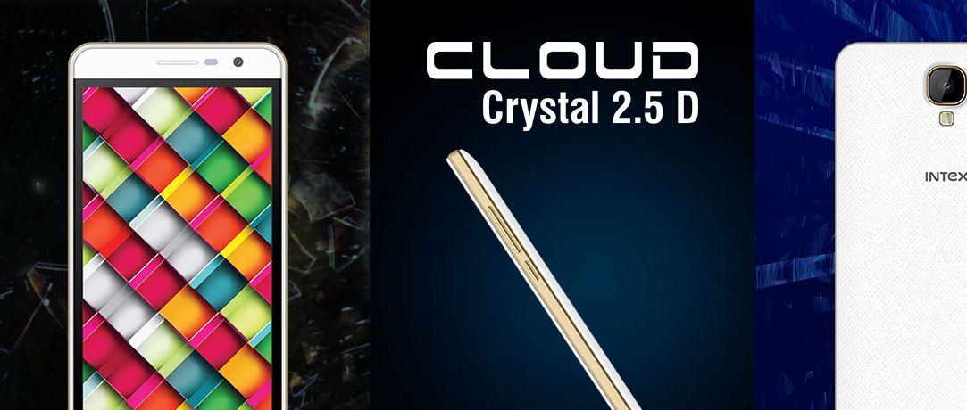 Intex Cloud Crystal 2.5D with 3GB RAM Launched in Nepal