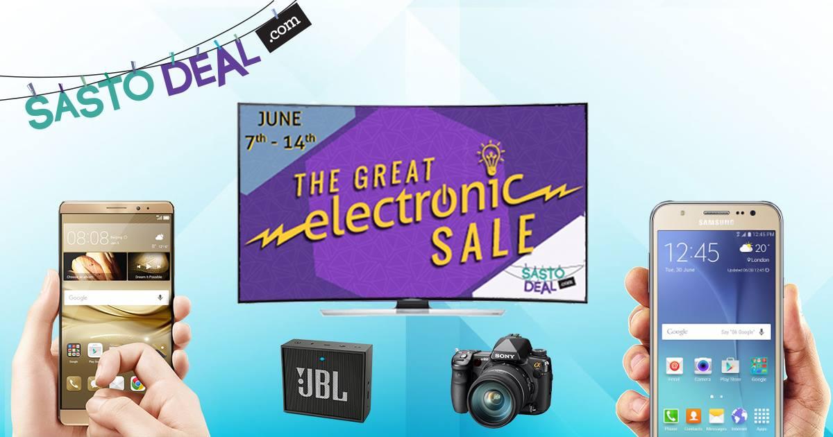 Everything You need to Know about Sasto Deal's Great Electronic Sale