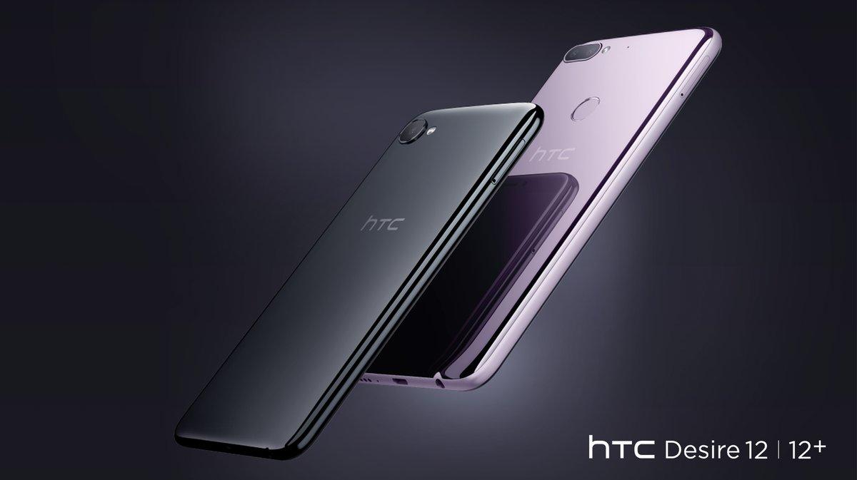 HTC Desire 12 and 12+ with 18:9 display Announced