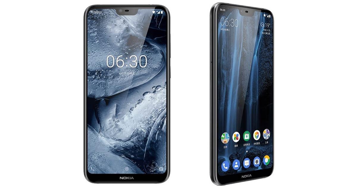 Nokia X6 is official with dual rear cameras and a notch