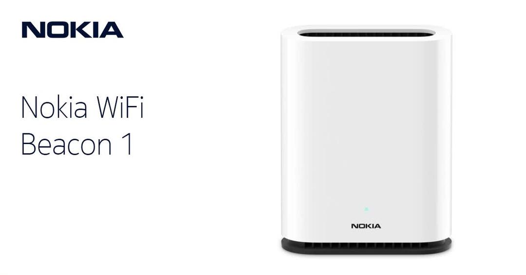 Nokia Beacon 1: A Mesh Router capable of Dual-Band Communication