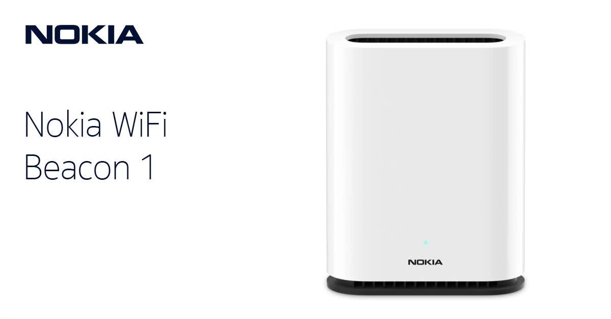 Nokia Beacon 1: A Mesh Router capable of Dual-Band Communication