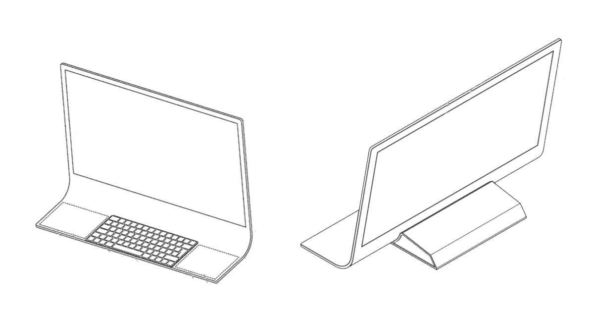 Apple patents a new iMac design with a single curved glass body!