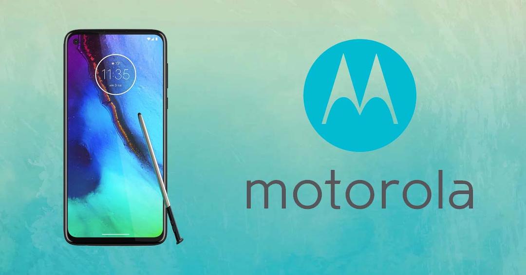 Apparently, Motorola is working on a new phone with a stylus pen support!