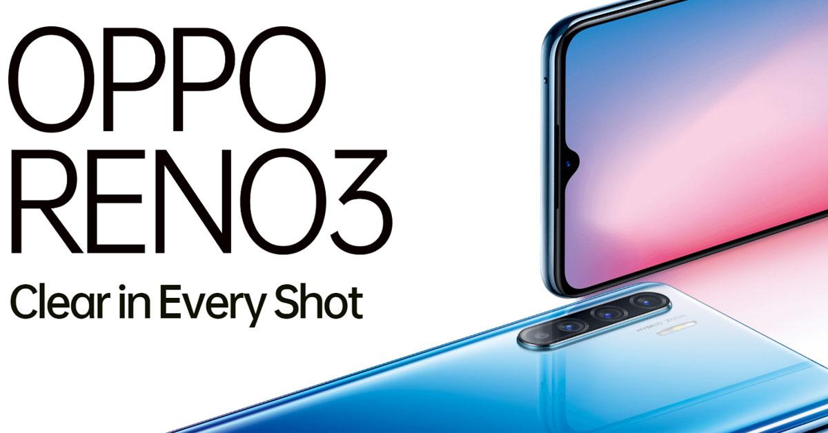 OPPO Reno 3 with 44MP selfie camera, Helio P90 Chipset Launched in Nepal