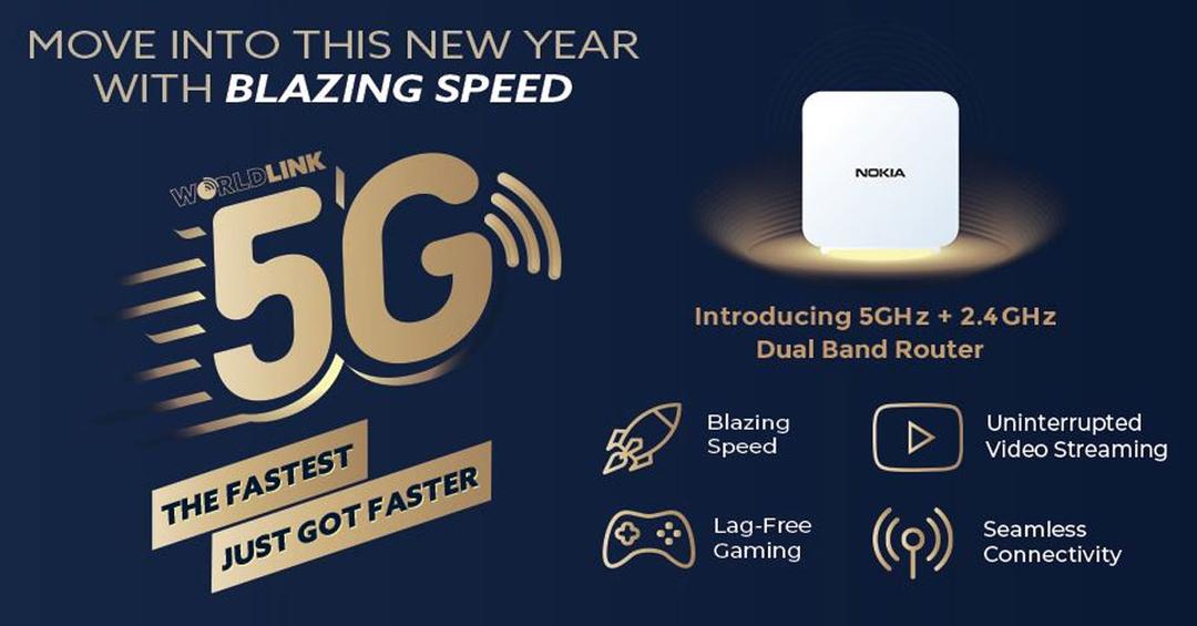 Worldlink brings 5G offer for faster and better internet