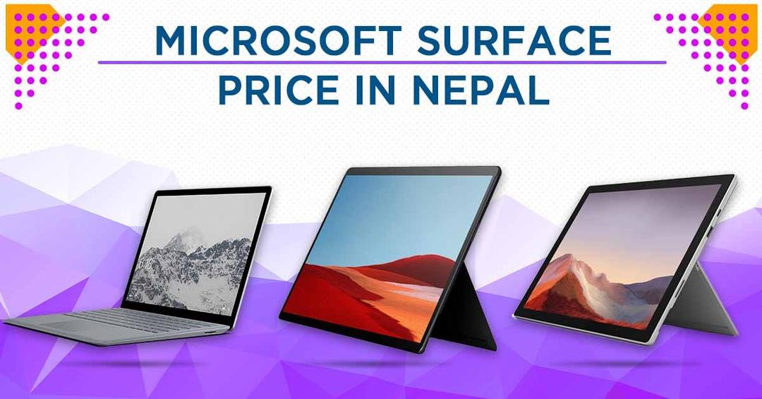 Microsoft Surface Laptop Price in Nepal [Updated 2020]