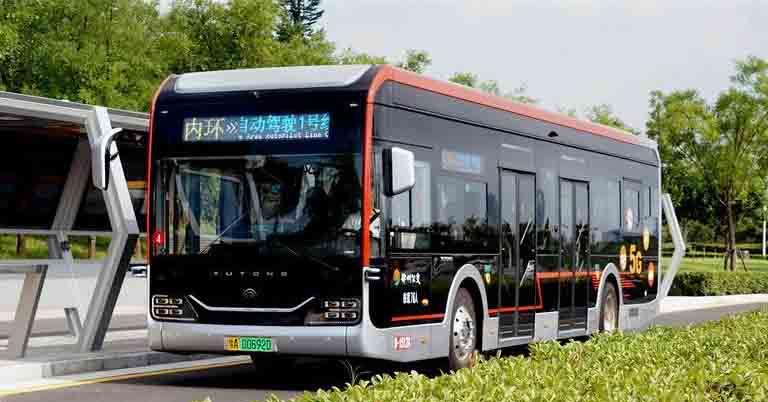 AI & 5G powered Zhengzhou Autopilot Bus line goes on test run