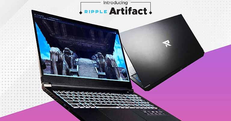 Ripple's Artifact is a customizable laptop from the Nepali OEM brand