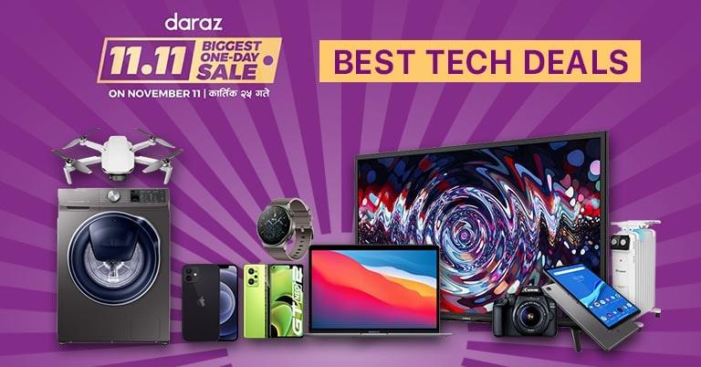 Here are the best tech deals on today's Daraz 11.11 sale