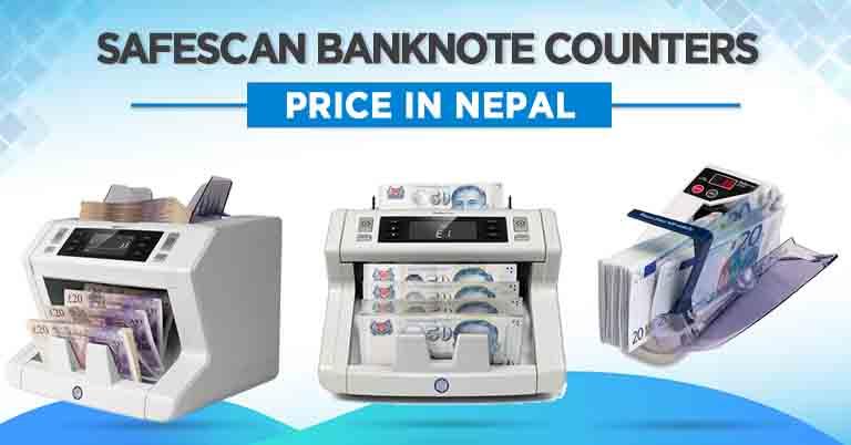 Safescan's banknote counters are now officially available in Nepal