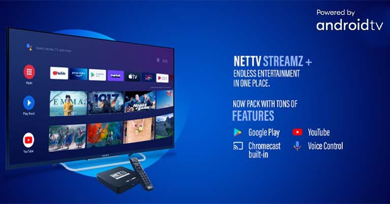 NetTV Streamz+ launched as Nepal's first Google-certified Android TV box