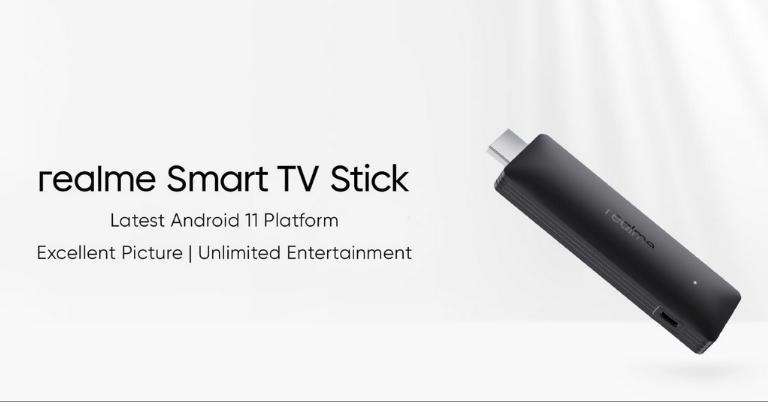 Realme Smart TV Stick with 1080p streaming, Android TV 11 launched