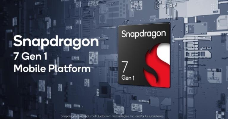 Snapdragon 7 Gen 1 official with energy-efficient 4nm node, integrated 5G modem