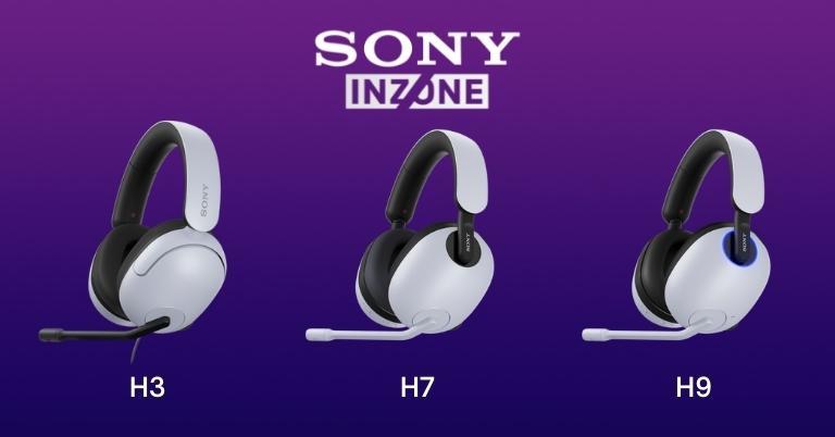 Sony launches three new headphones kickstarting their Inzone series