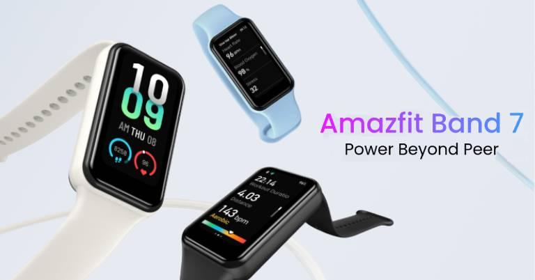 Amazfit Band 7 with 18 days battery, AMOLED display now in Nepal