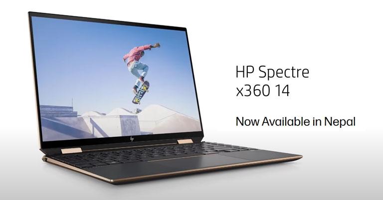 HP Spectre x360 14 with 3:2 OLED touch panel launched in Nepal