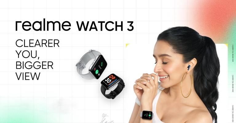 Realme Watch 3 with Bluetooth calling, LCD screen launched