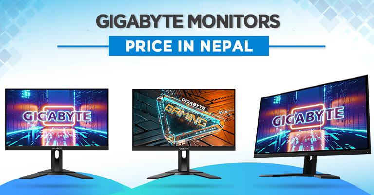 Gigabyte Monitors Price in Nepal 2022 [Updated]