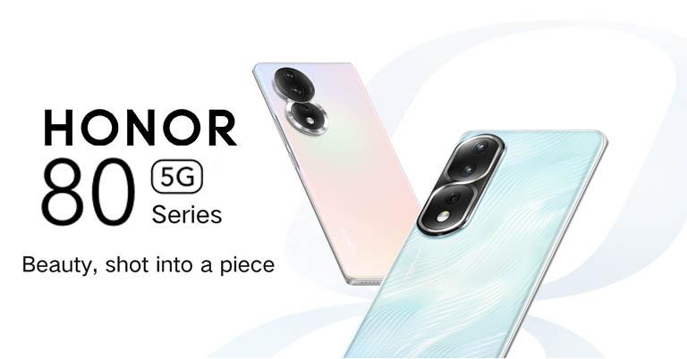 Honor 80 series goes official with up to 160MP camera, 66W charging