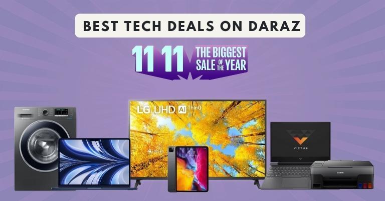 Here are the best tech deals on today’s Daraz 11.11 sale