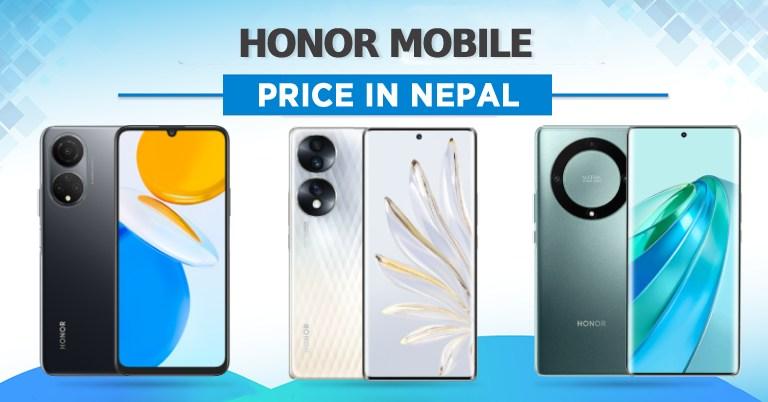 Honor Mobile Price in Nepal [Updated]