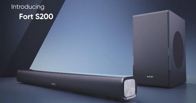 Mivi Fort S200, a 200W soundbar with a subwoofer launched in Nepal