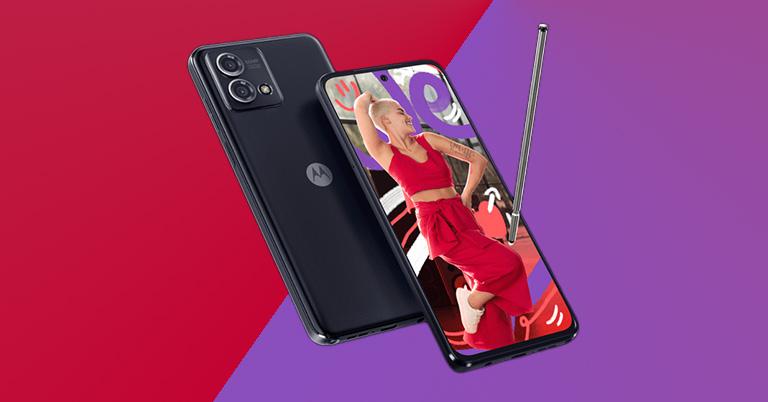 This Motorola phone has a built-in stylus and 5G connectivity under $400