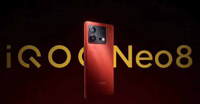 iQOO Neo 8 unveiled with 120W fast charging and Snapdragon 8+ Gen 1 chipset