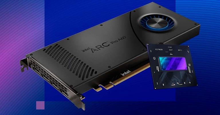 Intel announces Arc Pro A60 and A60M GPUs for professional workstations