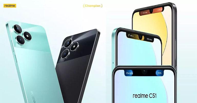 Realme C51 with Unisoc T612 SoC gets a new 4/128GB variant!