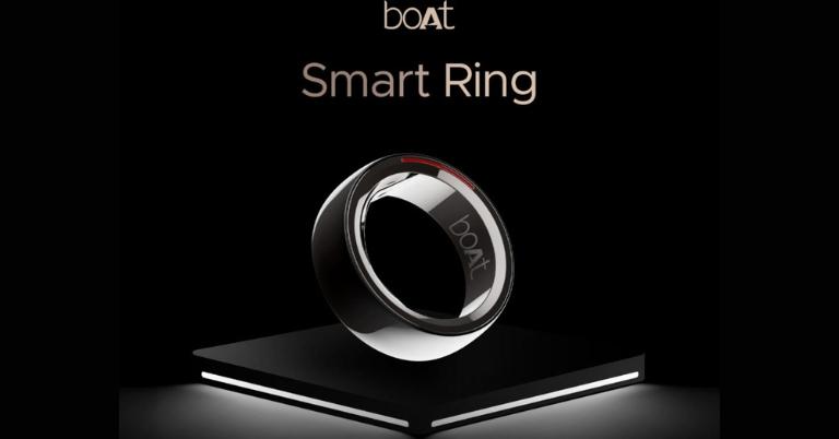 boAt Smart Ring launched with plethora of health and fitness tracking features