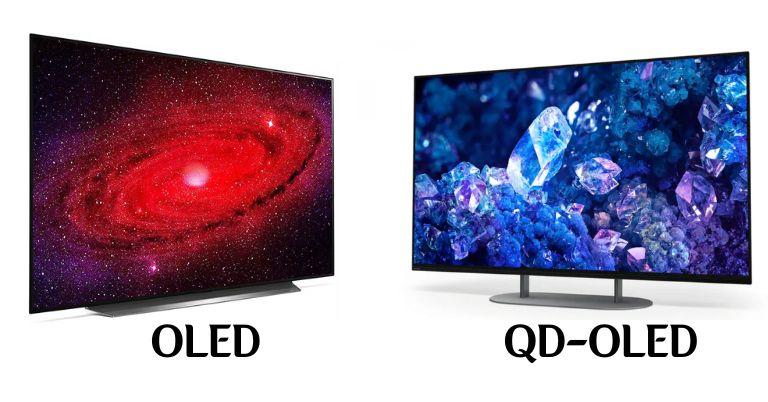 What is QD-OLED in TVs and how does it differ from regular OLED?