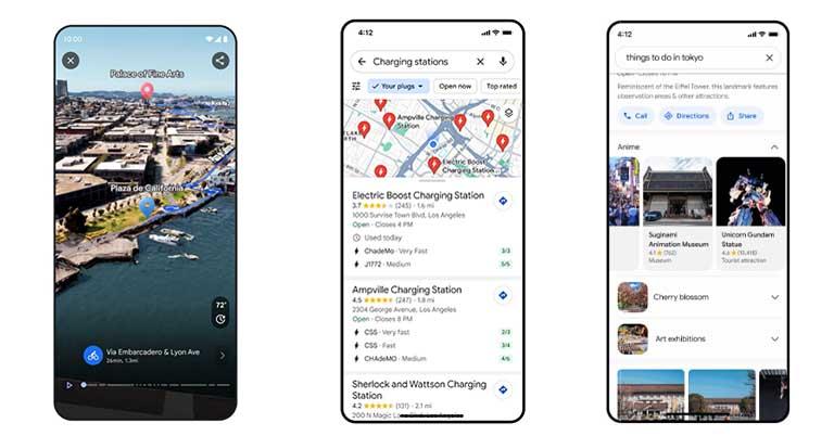 Preview immersive 3D landscape of your destination, thanks to Google Maps