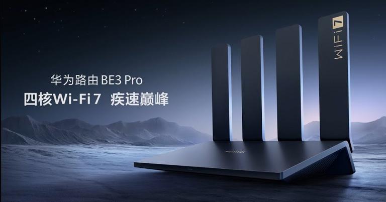 Huawei launches BE3 Pro router with WiFi 7