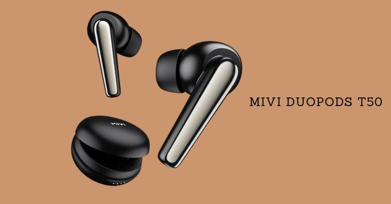 Mivi DuoPods T50 with 13mm drivers makes its way to Nepal!