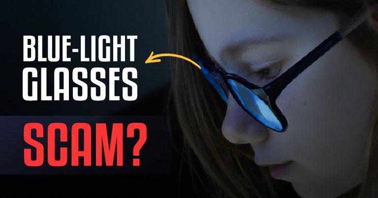 No, blue light glasses don’t help at all. Here's why!