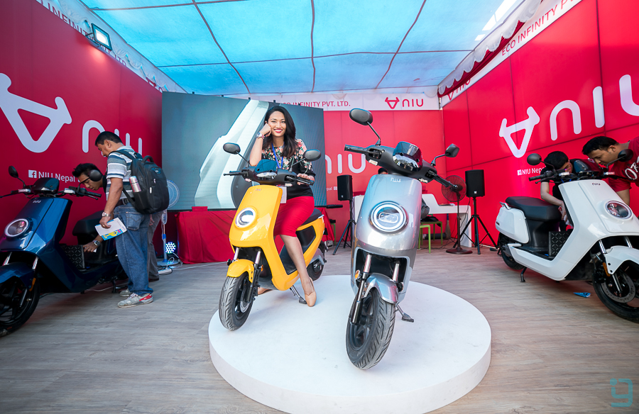 NIU scooters Price in nepal nada autoshow 