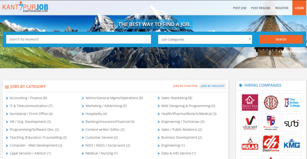 find Job vacancies in nepal