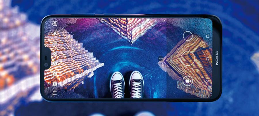 nokia x6 display