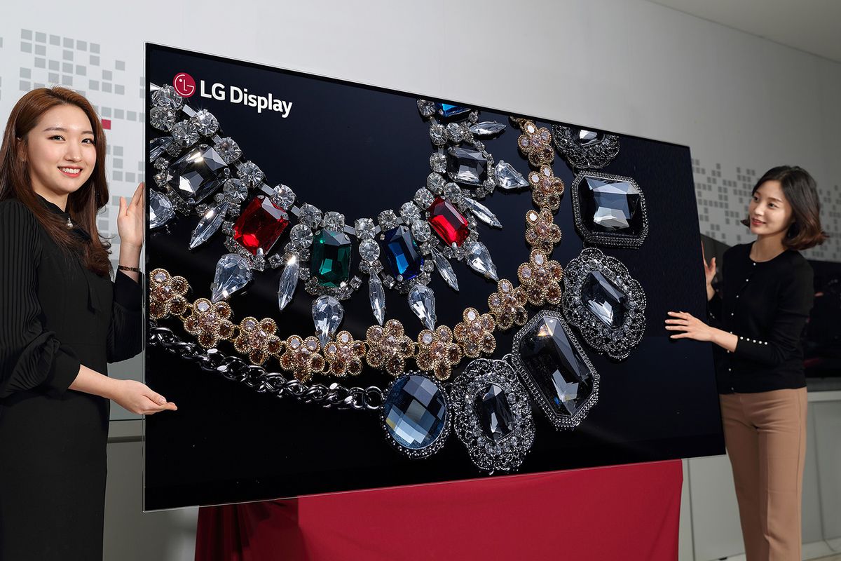 LG 8K OLED TV CES 2019