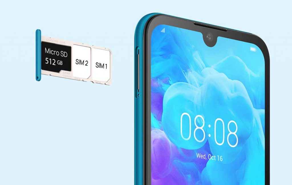 huawei y5 2019 sd card slot