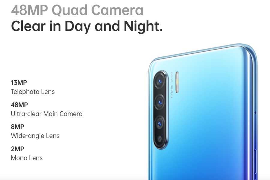 oppo reno 3 camera specifications