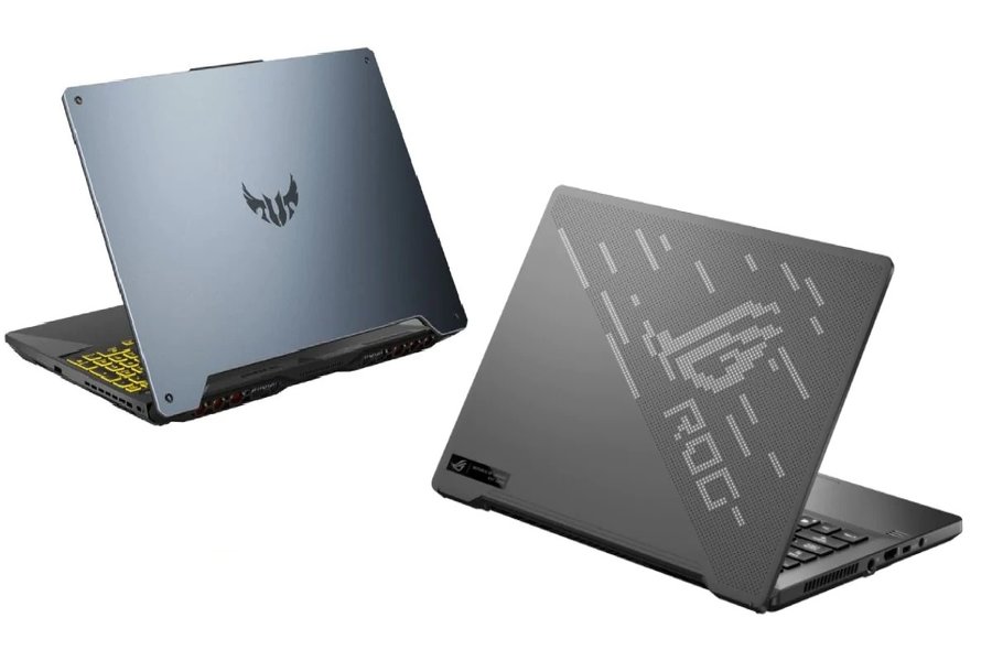 asus zephyrus g14 rog back design gaming laptop