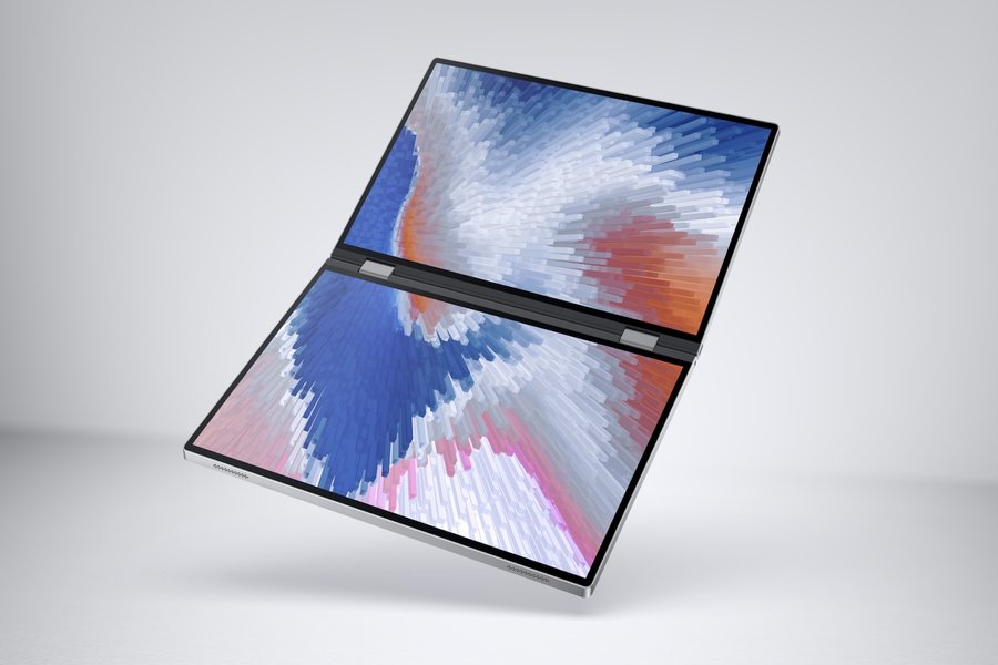 del concept ori foldable-laptop dual-screen 