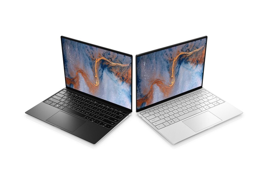 dell xps 13 design black silver screen