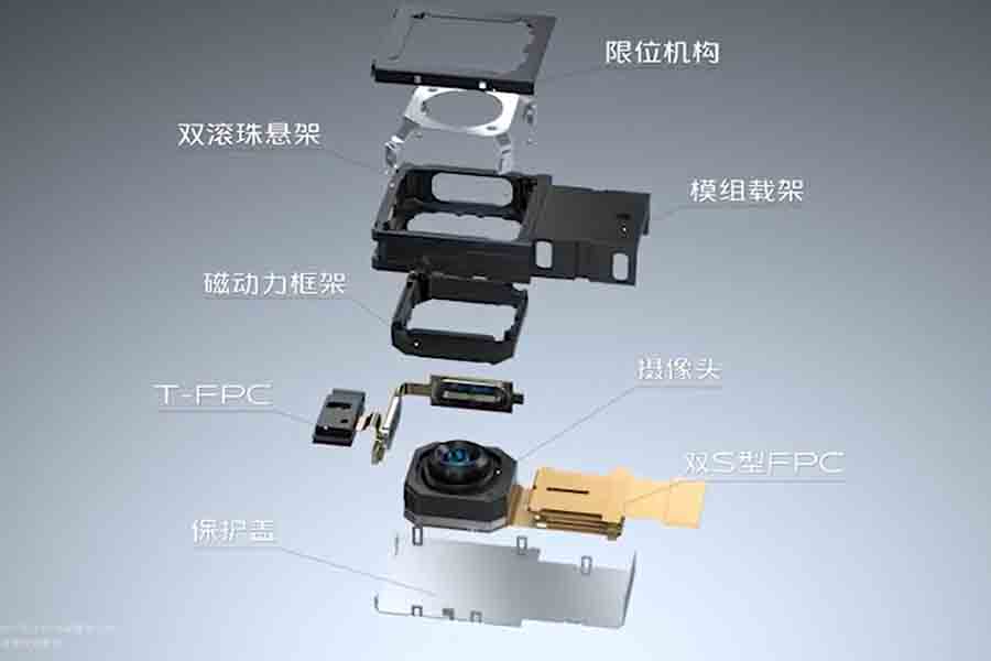 VIvo X50 series gimbal setup