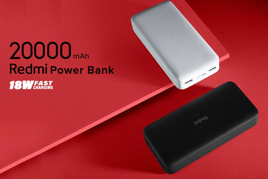 20000mAh Redmi Power Bank