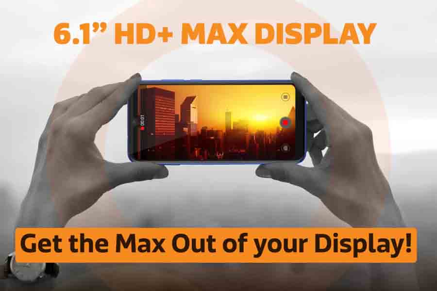 Gionee Max Display