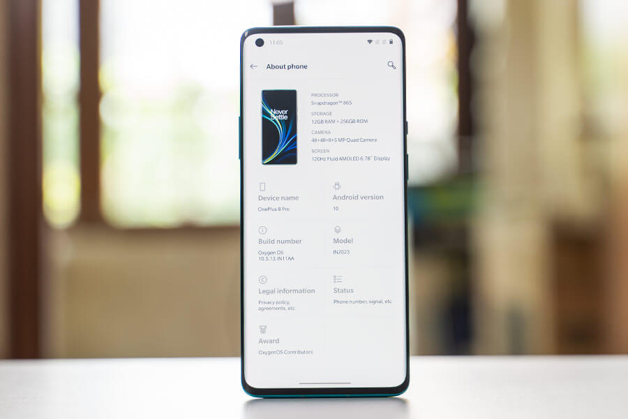 OnePlus 8 Pro - OxygenOS